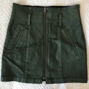 LF Green Mini Skirt